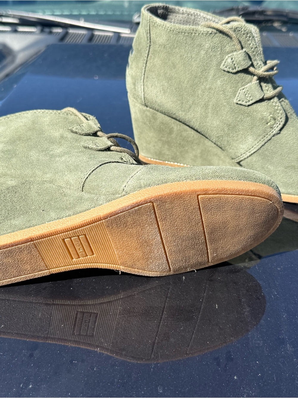 Tom’s wedge heels - Picture 4 of 7